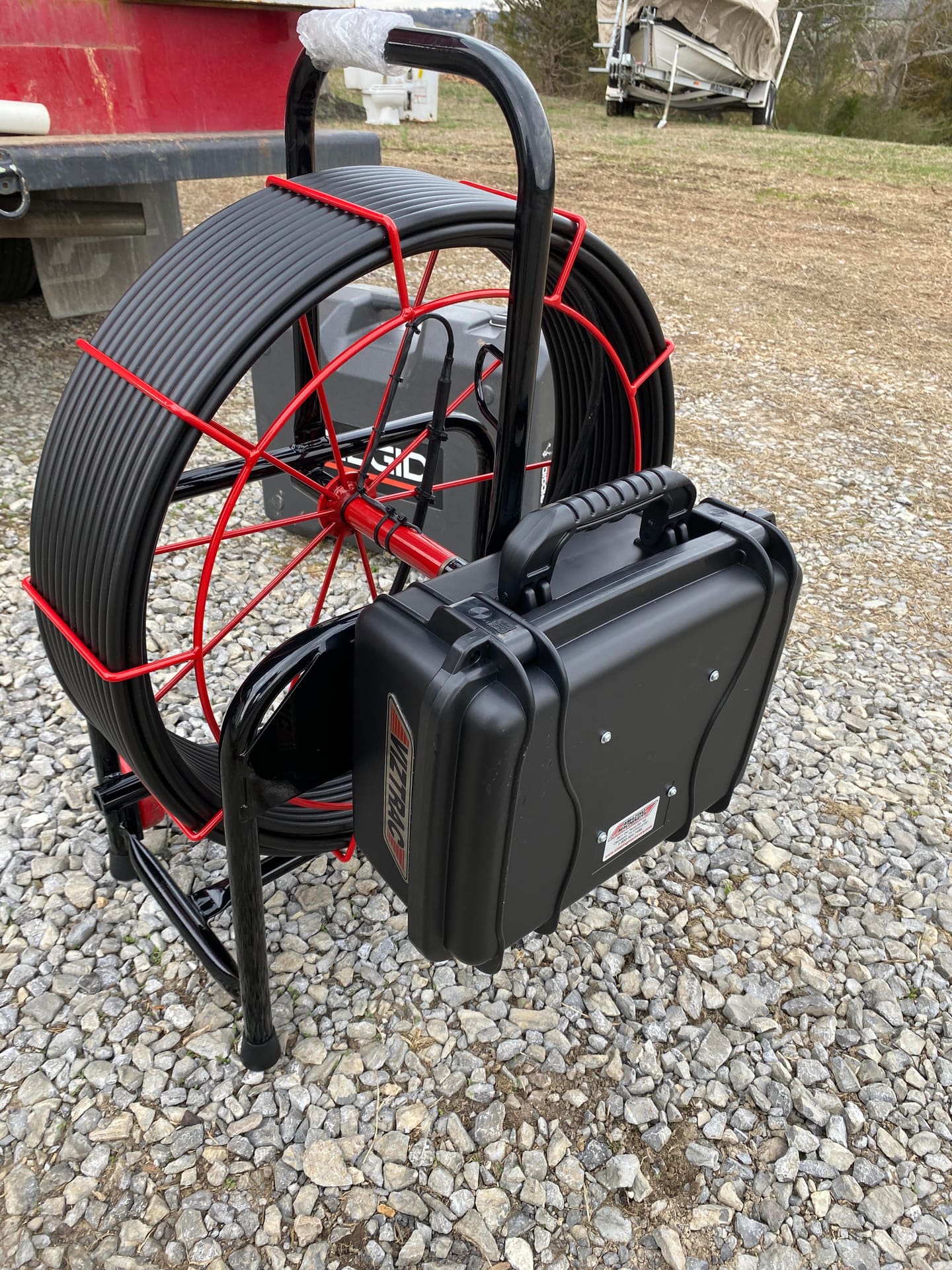 Speed King sewer camera inspection equipment