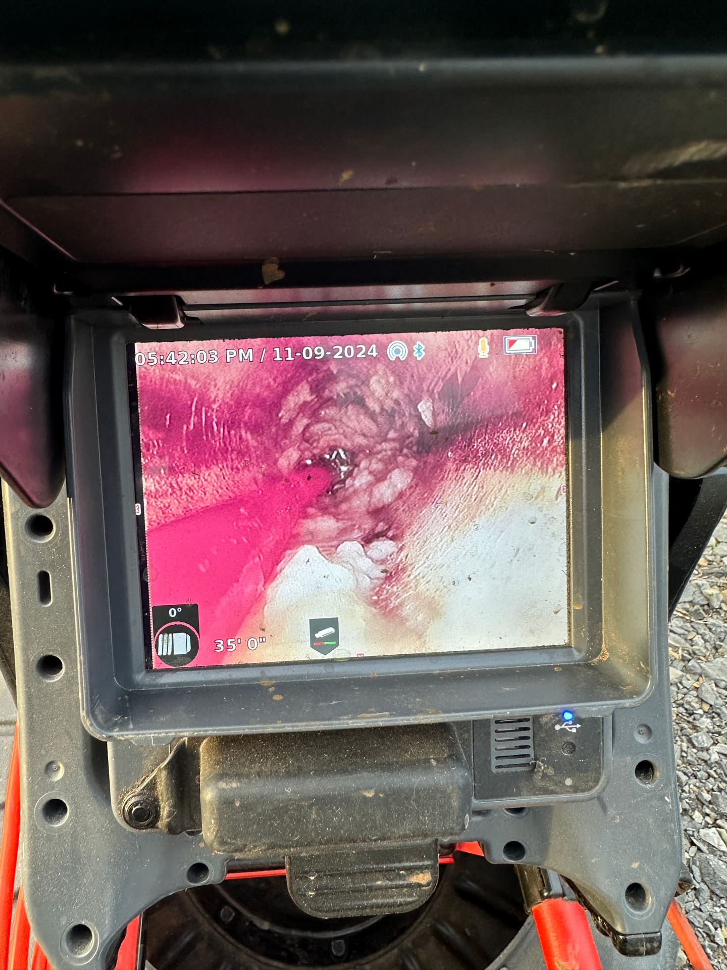 Speed King sewer camera inspection equipment