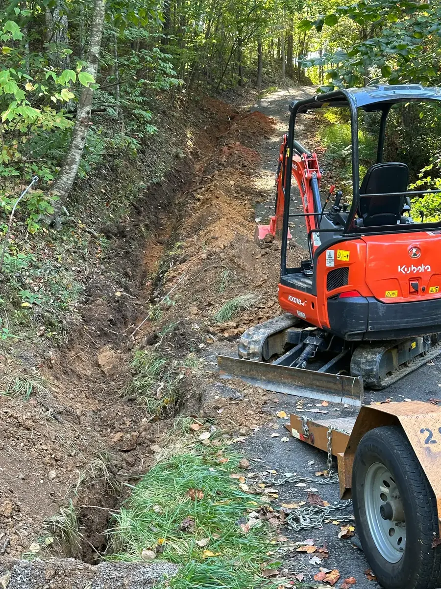 200-Foot Water Supply Line Installation