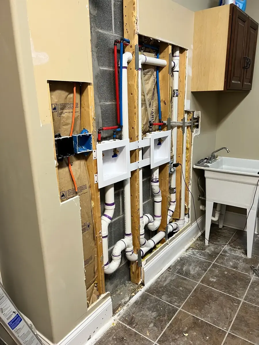 Laundry Room Rough-in