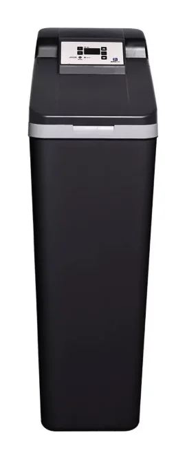 Cabinet-style water softener